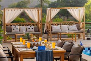 SaffronStays Antaraa -5BHK Karjat Villa with Lake View, Balinese Charm & Celebration Vibes