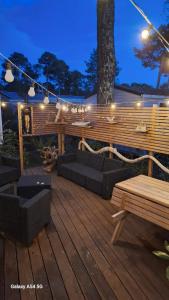 Charmant mobil home camping Les Embruns