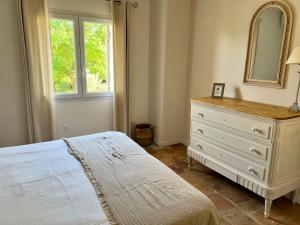 Maisons de vacances Gite familial 6 personnes climatise, piscine partagee chauffee, proche Nimes, Uzes, Pont du Gard, Cevennes : photos des chambres