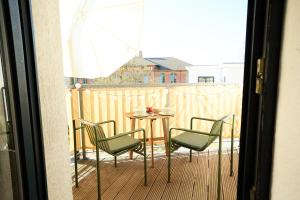 Ruhige zentrale 2 Zimmer Wohnung mit Balkon in Schwerin