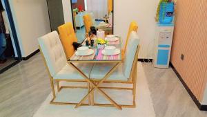 elegant classy apartments with amazing city views, heated swimming pool ,ample parking space, gym and rooftop chill spot