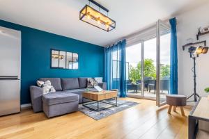 Appartements DisneyLand 13min - KingSize Bed - Private Parking - Terrace - Calm Village : photos des chambres