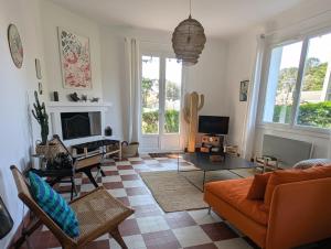 Esprit vacances entre jardin & plage du Porteau