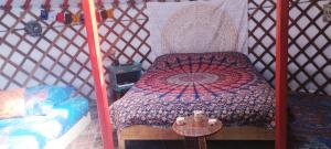 Tentes de luxe La yourte Serenity des Volcans : photos des chambres