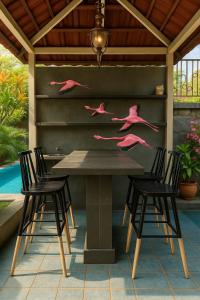 Flamingo Villa - 3BHK with Pool, Terrace & Luxury