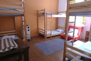 Bed in 6-Bed Mixed Dormitory Room room in Tirana Backpacker Hostel