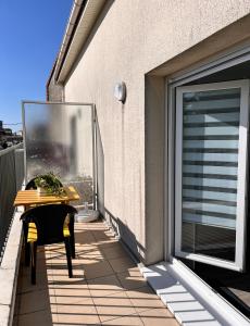 Studio avec grand balcon Marin