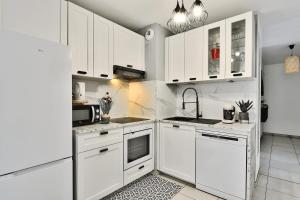 Appartements L-Eden Urbain Proche Lyon, Terrasse, BBQ et Parking : photos des chambres
