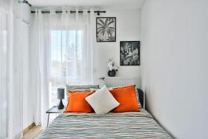 Appartements L-Eden Urbain Proche Lyon, Terrasse, BBQ et Parking : photos des chambres