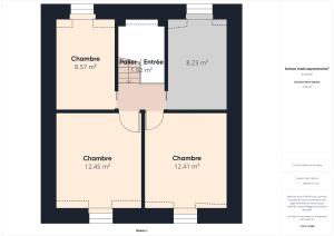 Maisons de vacances Superbe vue - Maison pour 6 - 650m de la plage : photos des chambres
