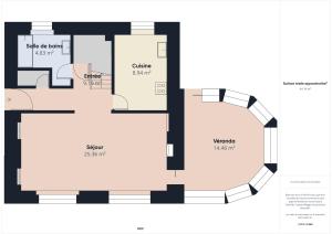 Maisons de vacances Superbe vue - Maison pour 6 - 650m de la plage : photos des chambres