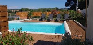 Villas Villa Palmera - Classee 3 etoiles - Grand confort, calme, et magnifique vue degagee : photos des chambres