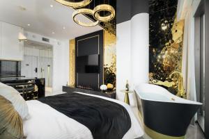 Luxury Goldstar Apartament, 19th Floor, Hanza Tower