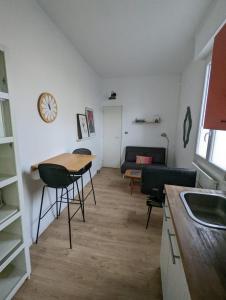 Little house with small courtyard