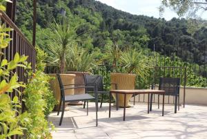 Maisons de vacances Les Terrasses de la Roque-Alric : photos des chambres