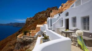 Elegant Santorini House Villa Horizon Caldera View-Outdoor Hot
