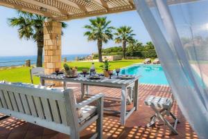 Astounding Seafront Kefalonia Villa 3 Bedrooms Villa Alegria Private Pool