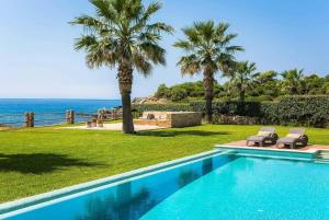 Astounding Seafront Kefalonia Villa 3 Bedrooms Villa Alegria Private Pool