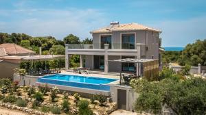Modern Kefalonia Villa 3 Bedrooms Villa Anthelia Private Pool Stunning Sea Views Klismata