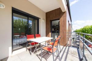 Appartements T2 haut de gamme avec vue Bassin : photos des chambres