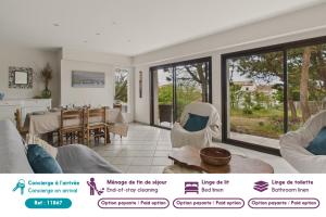 Maisons de vacances 150m de la plage - Maison vendeenne pour 6 : photos des chambres