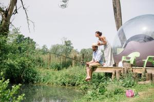 B&B / Chambres d'hotes Les Aires en Scenes au bord de l'eau : photos des chambres