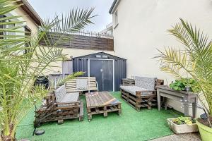 Maisons de vacances Cosy house with garden near Paris : photos des chambres