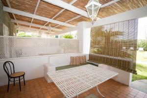 Studio mit Gartenblick