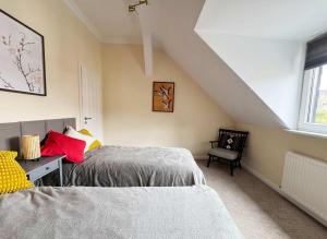 Big Premium Apartment with Rhine View, totally new