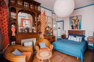 B&B / Chambres d'hotes La Villa Louis, maison d-hotes, vue mer : photos des chambres