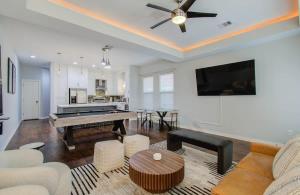 Upscale Home with Patio & Pool Table - Walk to Everything