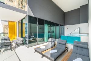 Bright and Spacious 2BR with Private Pool and Gym Access