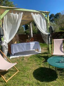 Maisons de vacances Or du temps chez Katia et Julien : photos des chambres