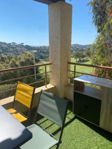 Appartement avec piscine, vue golf à sainte Maxime