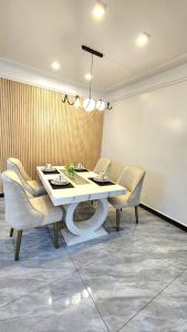 Smart elegant three bedroom apartment with swimming pool fully equipped gym children playground and great breathtaking views