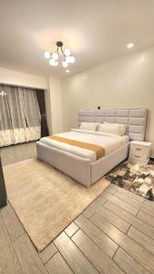 Smart elegant three bedroom apartment with swimming pool fully equipped gym children playground and great breathtaking views