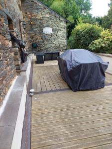 Maisons de vacances Authenticity & Relaxation Longere with Wooded Park : photos des chambres