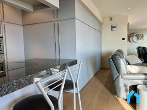 Duplex apartment with hinterland views