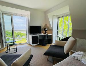 Hotels Hotel - Spa Les Corderies : Suite Deluxe - Vue sur Mer