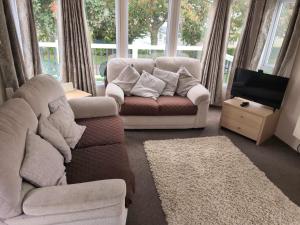 Thames view at Kent Coast Holiday Park