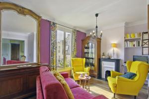 Appartements Authentic Parisian apartment : photos des chambres