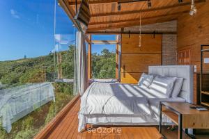 Charmosa cabana na serra cjacuzzi VST014