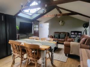 2 bed barn on smallholding