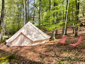 Tentes de luxe Tente Sancy : photos des chambres