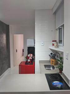 Apê 2 quadras beach with garage