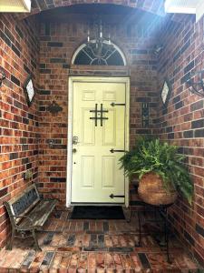 Family Big Backyard Fireplace