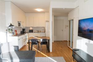 One bedroom apartment by the lake with large balcony