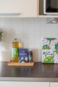 One bedroom apartment by the lake with large balcony