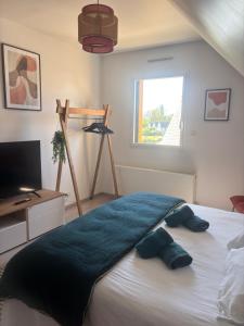 Charmante maison centre-ville Perros-Guirec Wifi