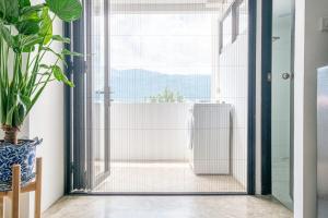 Sky Balcony & Local Artwork, 10th floor